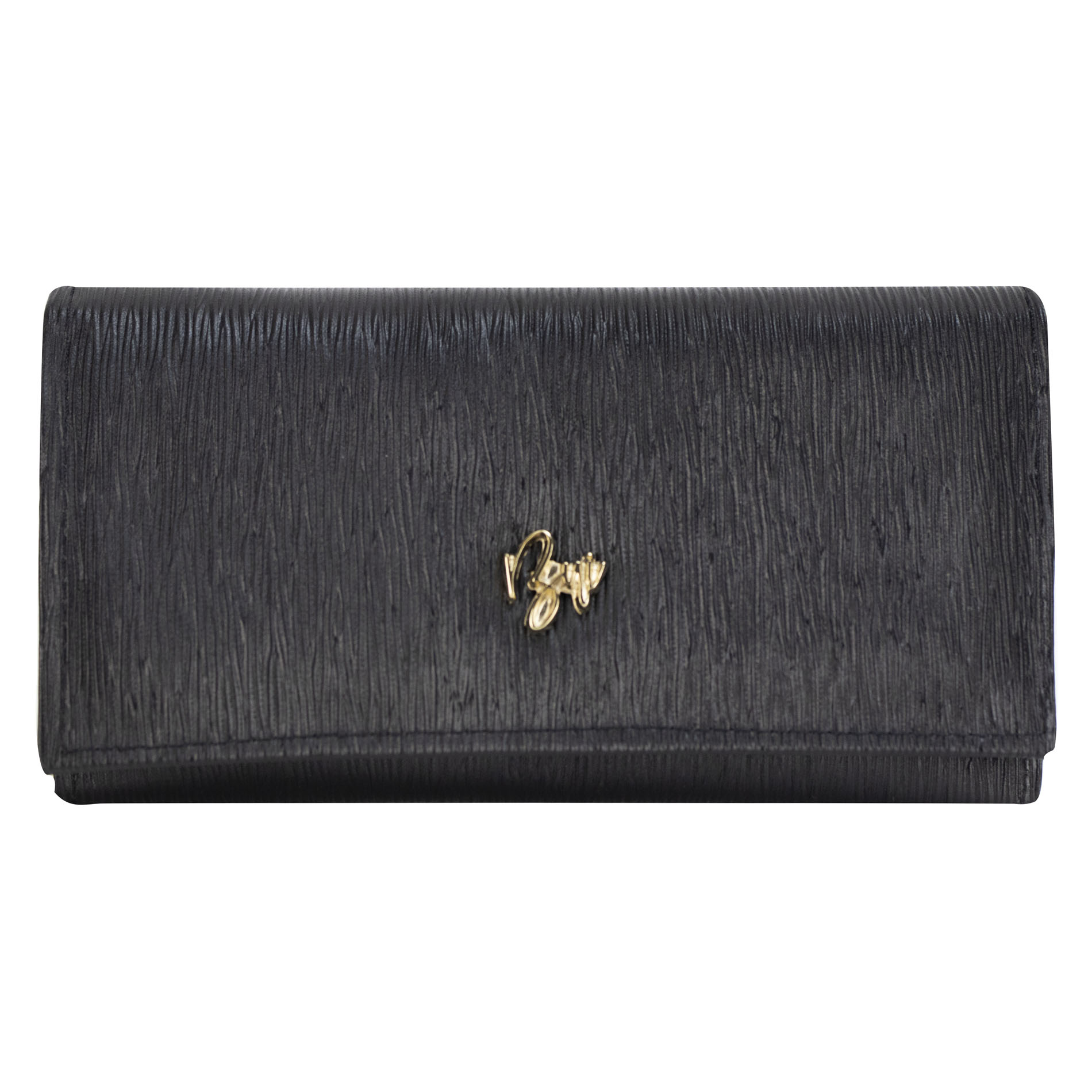 Foto 1 | Cartera Para Dama Negro Nairobi Fendy Sintetico Est.2 Nueva Imagen