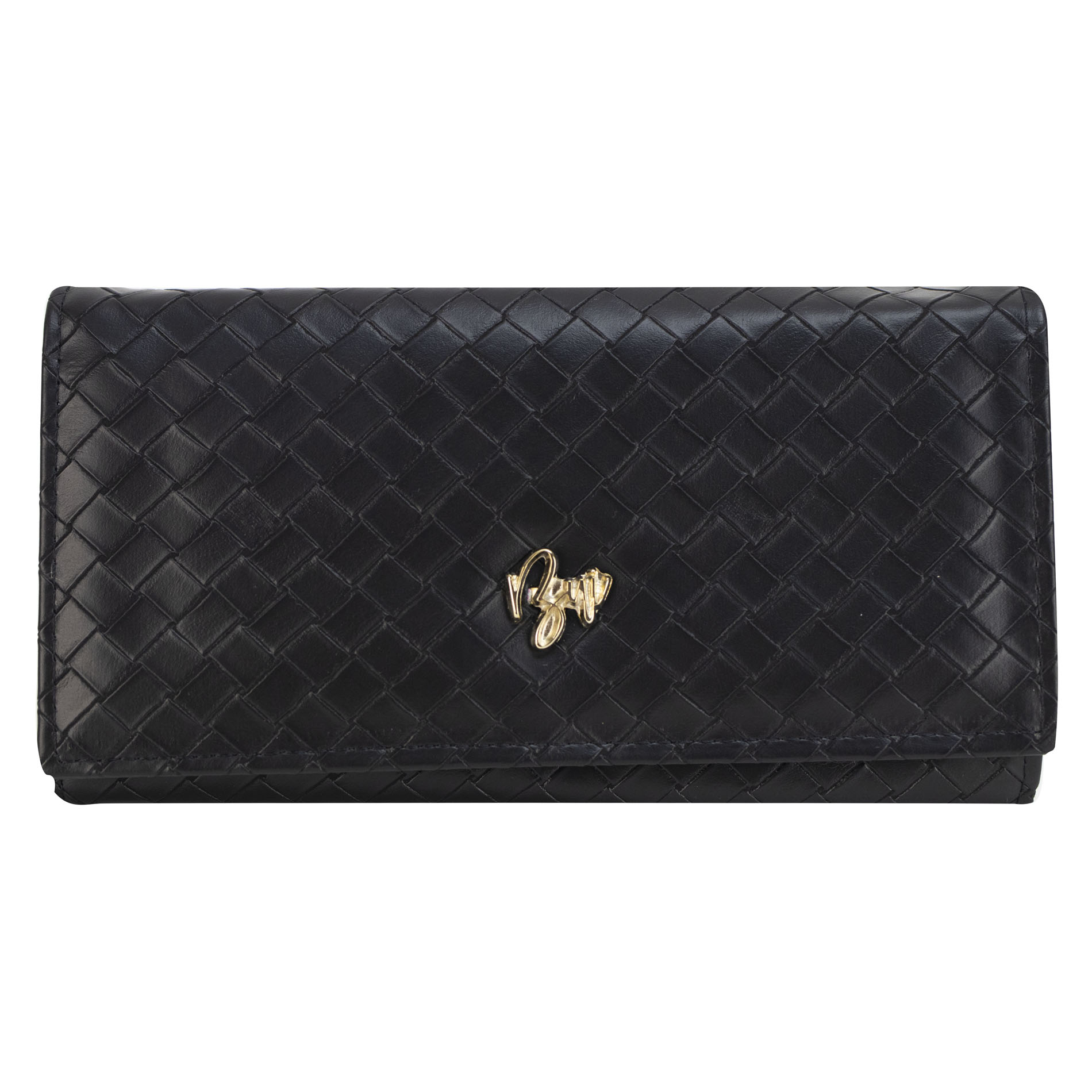 Foto 1 | Cartera Para Dama Negro Carrizo Sintetico Est.2 Nueva Imagen
