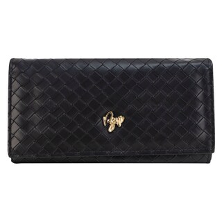 Foto 1 | Cartera Para Dama Negro Carrizo Sintetico Est.2 Nueva Imagen