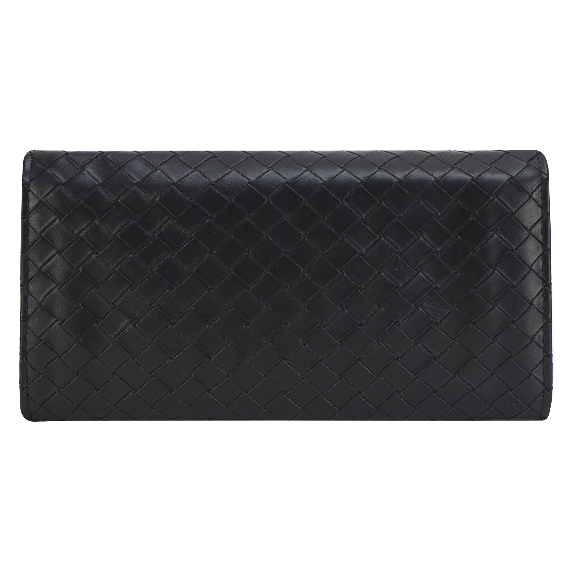Foto 3 | Cartera Para Dama Negro Carrizo Sintetico Est.2 Nueva Imagen