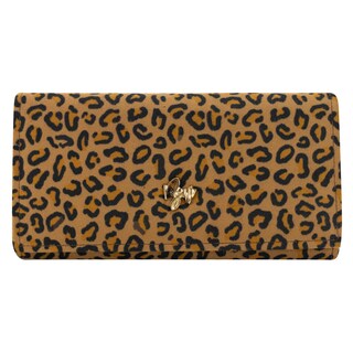Foto 1 | Cartera Para Dama Negro Leopardo Felino Sintetico Est.2 Nueva Imagen