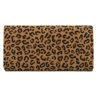 Foto 3 | Cartera Para Dama Negro Leopardo Felino Sintetico Est.2 Nueva Imagen