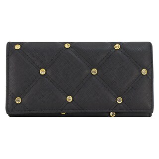 Foto 1 | Cartera Para Dama Negro Dapra Piedra Sintetico Est.2 Nueva Imagen