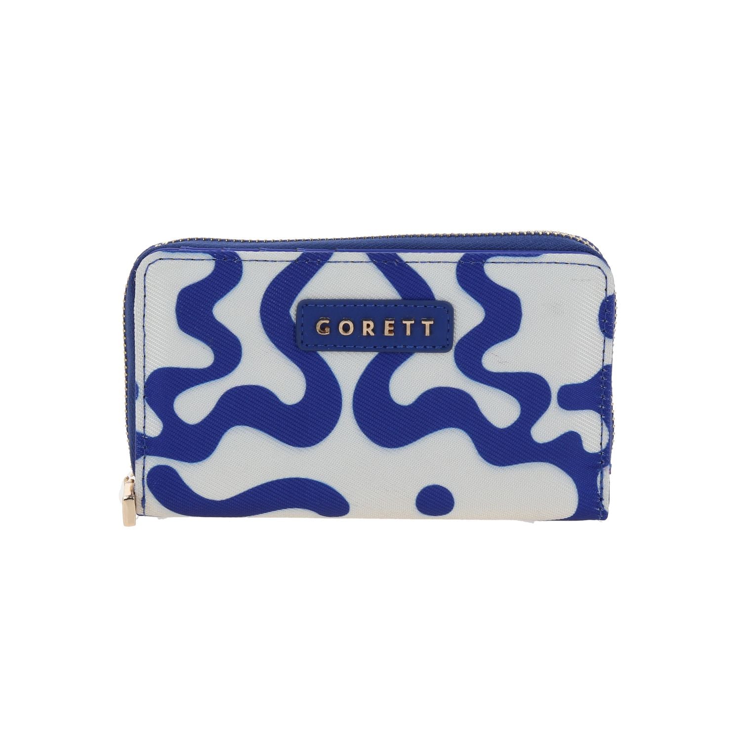 Cartera De Mujer Color Azul Gorett Sol