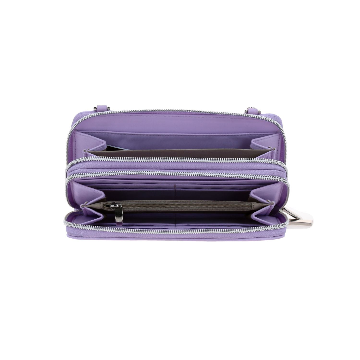 Foto 8 pulgar | Cartera De Mujer Color Lila Madison Maritza
