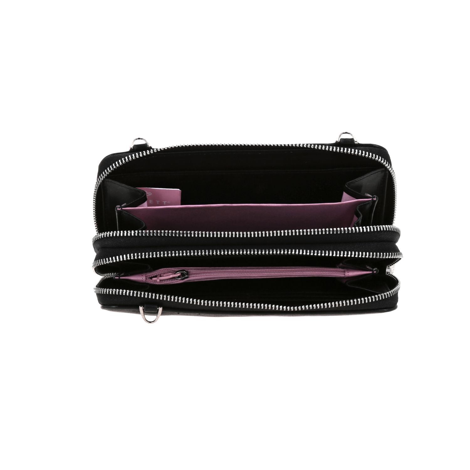 Foto 7 | Cartera De Mujer Color Negro Gorett Lizzie