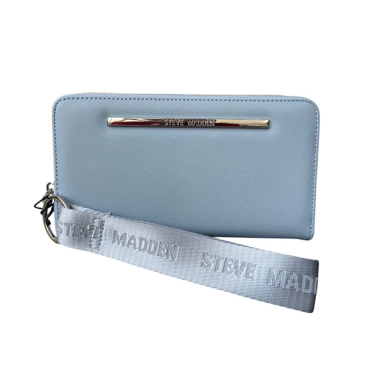Foto 2 pulgar | Cartera Para Dama Steve Madden Modelo Zipee Blue Shadow
