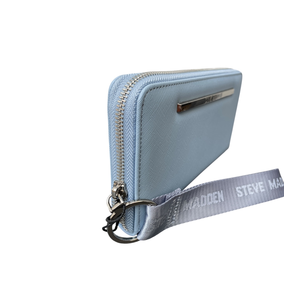 Foto 4 pulgar | Cartera Para Dama Steve Madden Modelo Zipee Blue Shadow