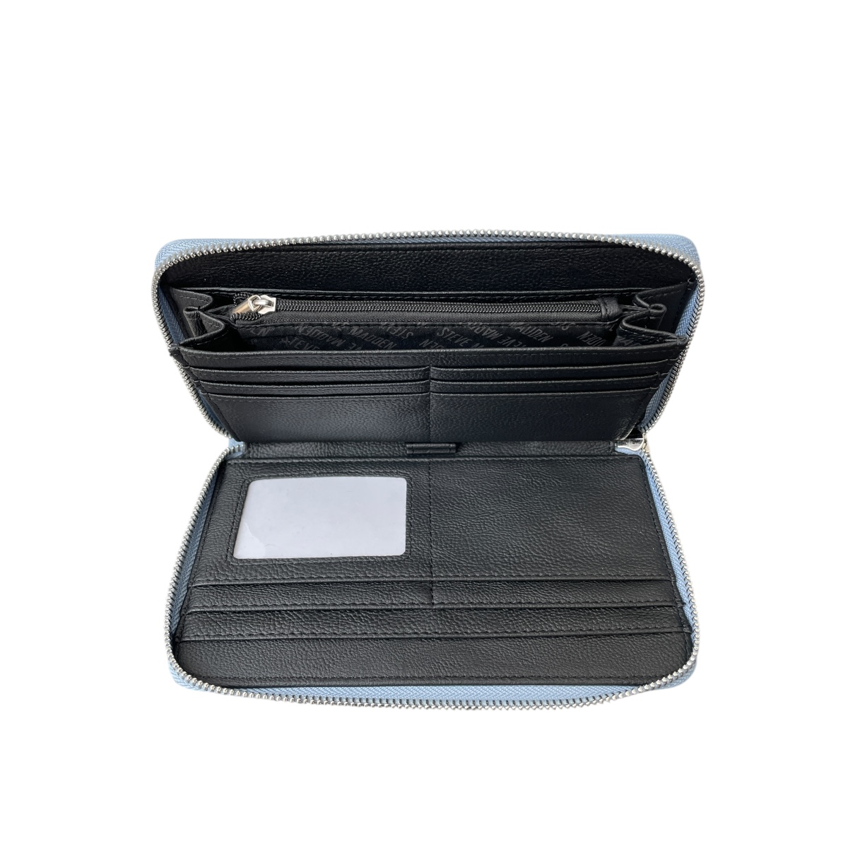 Foto 4 | Cartera Para Dama Steve Madden Modelo Zipee Blue Shadow