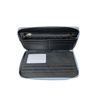 Foto 4 | Cartera Para Dama Steve Madden Modelo Zipee Blue Shadow