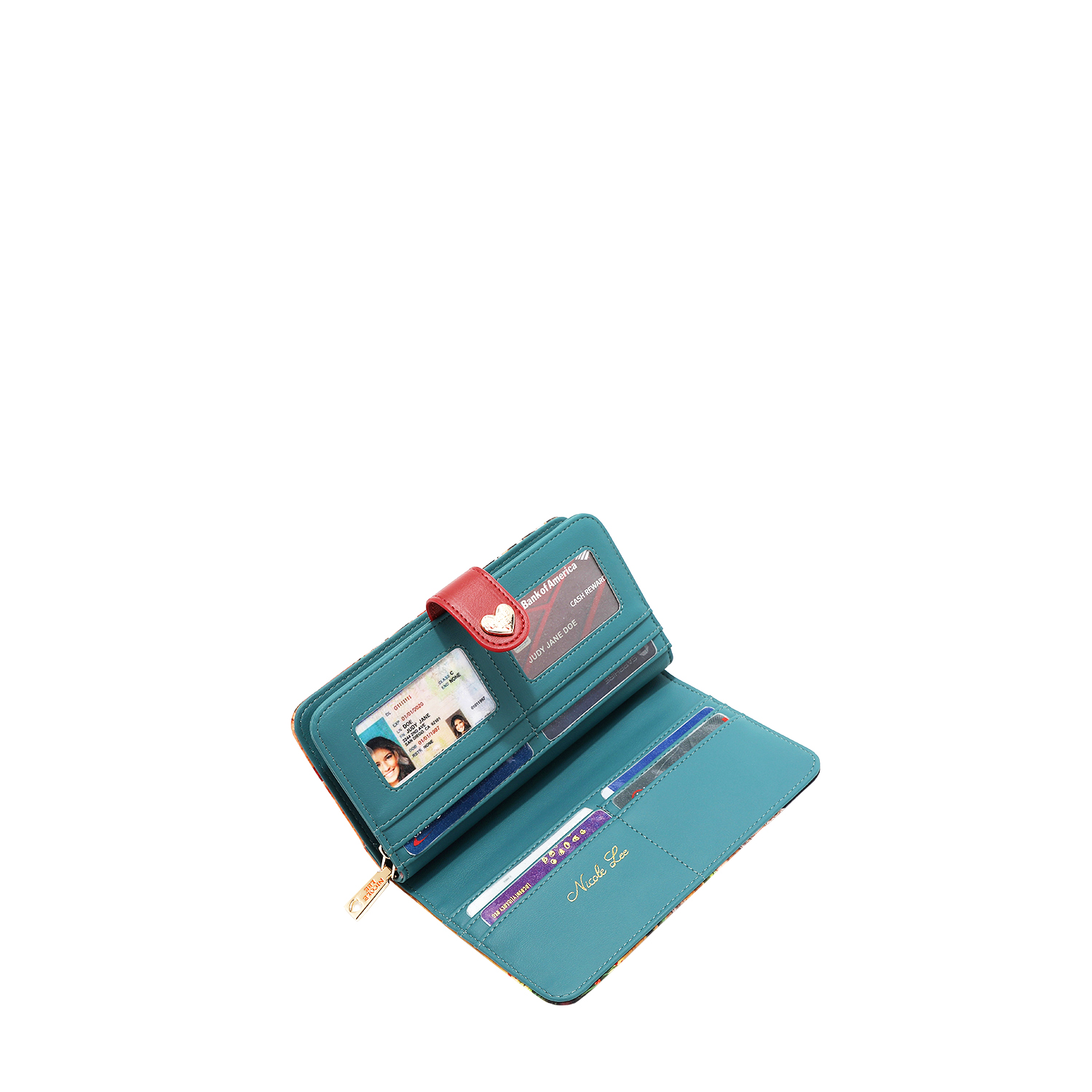Foto 7 pulgar | Cartera con Correa Nicole Lee Estampado Martha Travel