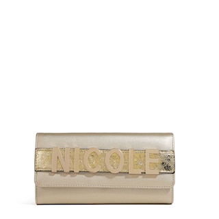 Foto 1 | Cartera Nicole Lee con Solapa y Logo Metálico