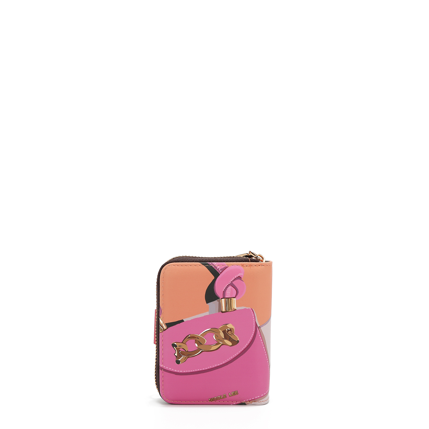 Foto 2 | Cartera Nicole Lee Broche de Corazón Estampado