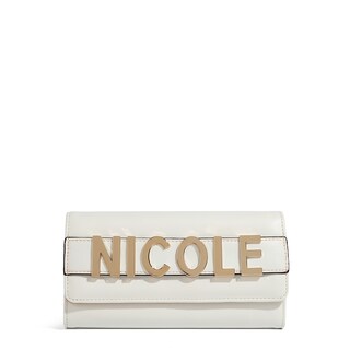 Foto 1 | Cartera Nicole Lee con Solapa y Logo Metálico