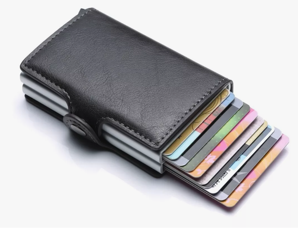 Foto 2 | Cartera De Hombre Xtellar  Con Tarjetero De Aluminio Protección Rfid