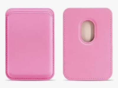 Foto 1 | Cartera Wallet, Billetera, Tarjetero Para Iphone Color Rosa Claro