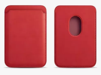Cartera Wallet, Billetera, Tarjetero Para Iphone Color Rojo