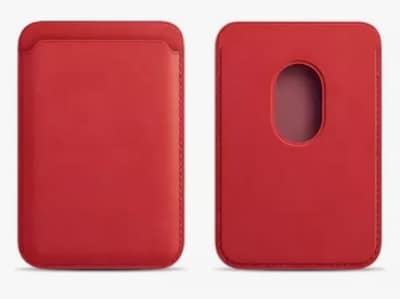 Foto 1 | Cartera Wallet, Billetera, Tarjetero Para Iphone Color Rojo