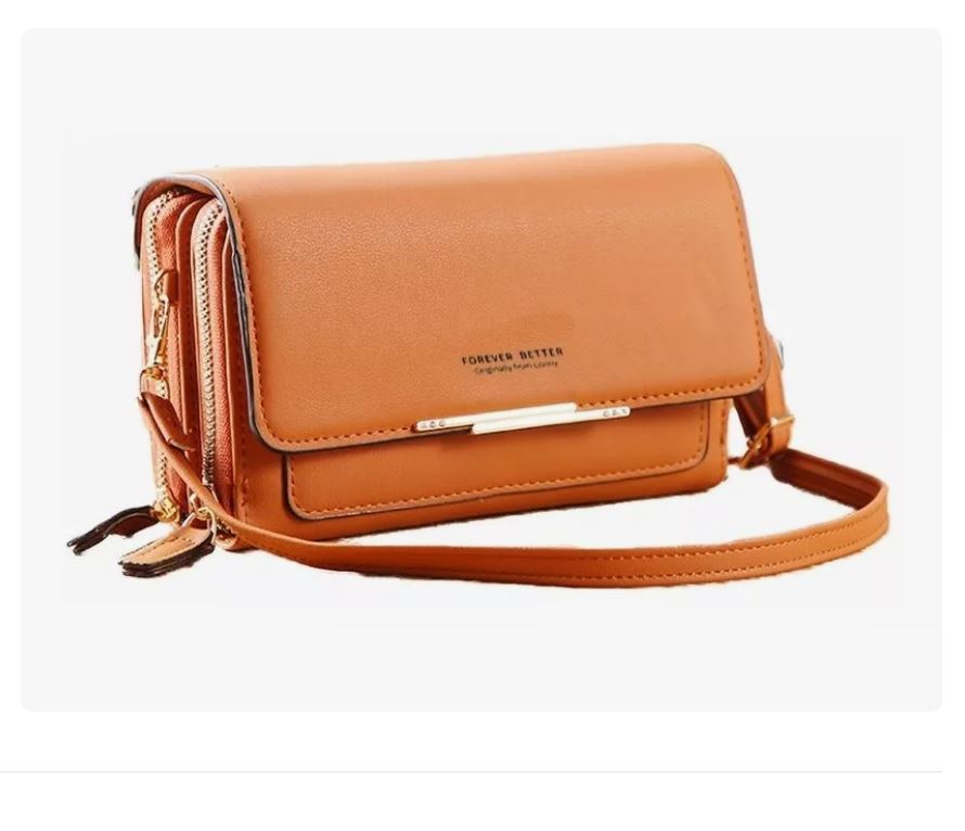 Foto 2 pulgar | Bolso Bandolera Para Mujer Mini Bolsa De Mensajero Marrón Xtellar