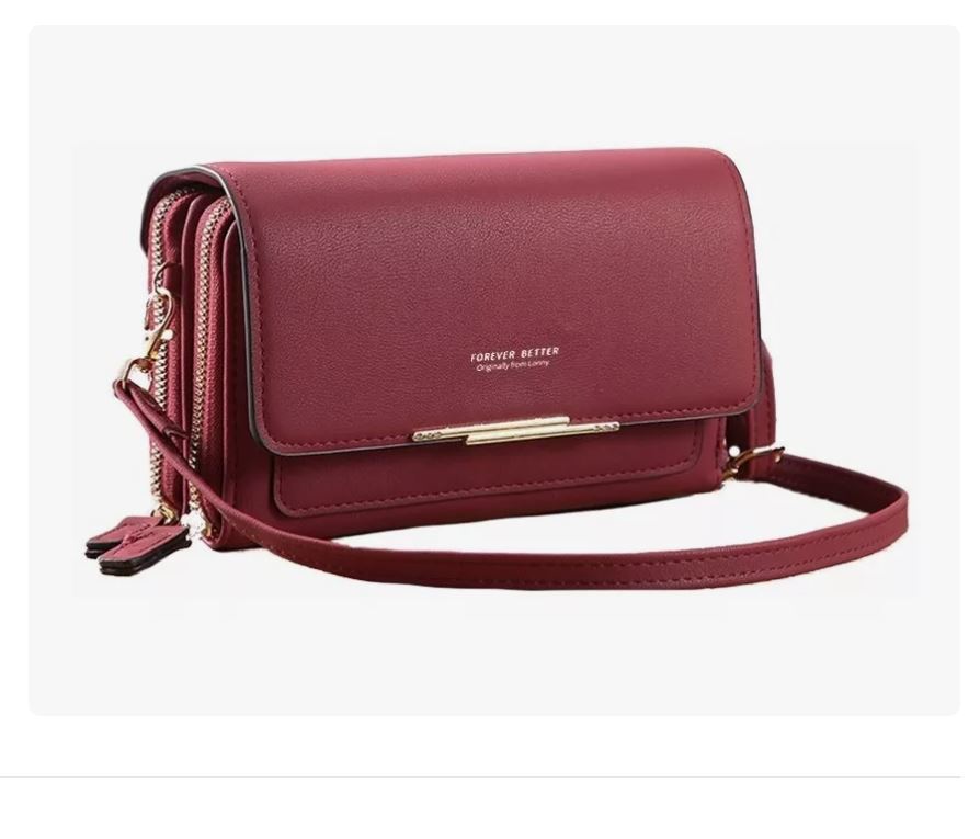 Foto 1 | Bolso Bandolera para Mujer Xtellar Rojo