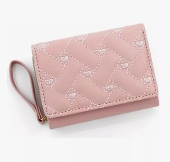 Foto 1 | Cartera Xtellar Monedero Mujer Billetera Gran Capacidad Tarjetas Modelo Rosa