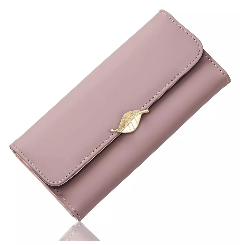 Foto 1 | Cartera Xtellar Para Mujer Gran Capacidad Billetera Con Tarjetero Rosa