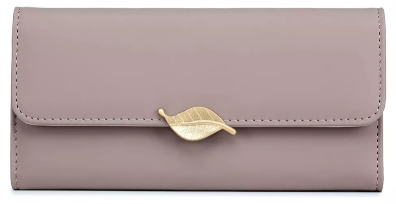 Foto 2 | Cartera Xtellar Para Mujer Gran Capacidad Billetera Con Tarjetero Rosa