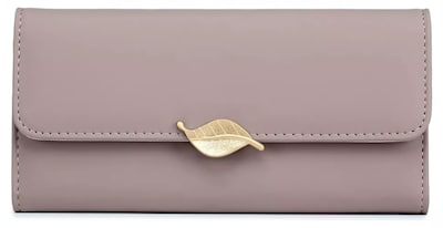 Foto 2 | Cartera Xtellar Para Mujer Gran Capacidad Billetera Con Tarjetero Rosa