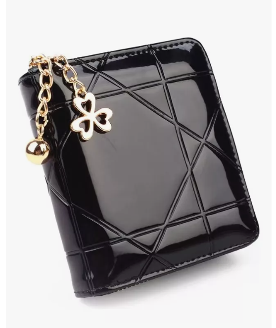 Foto 3 | Cartera Monedero Xtellar Mujer Billetera Cremallera Estilo Retr Color Negro