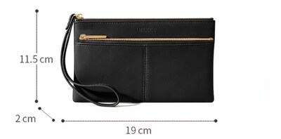 Foto 4 | Tarjetero Mujer Cartera Xtellar Negro
