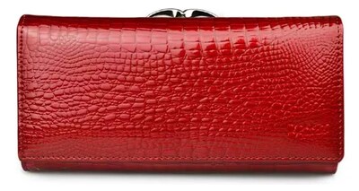 Foto 1 | Cartera Xtellar Larga Para Mujer Color Rojo