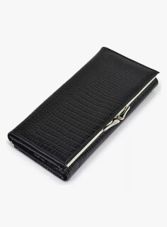Foto 2 | Cartera De Mujer Larga En Color Negro