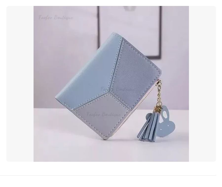 Foto 3 | Monedero De Mujer Con Elegante Llavero Azul Xtellar