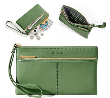Foto 1 | Tarjetero Cartera Xtellar De Mujer Verde