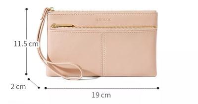 Foto 5 | Tarjetero Mujer Cartera Xtellar Rosado