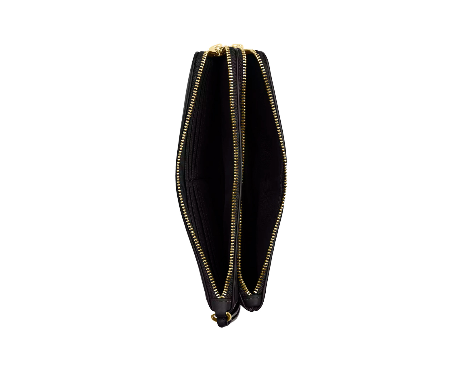 Foto 3 pulgar | Cartera Coach Double Zip Leather Cu919 Color Negro
