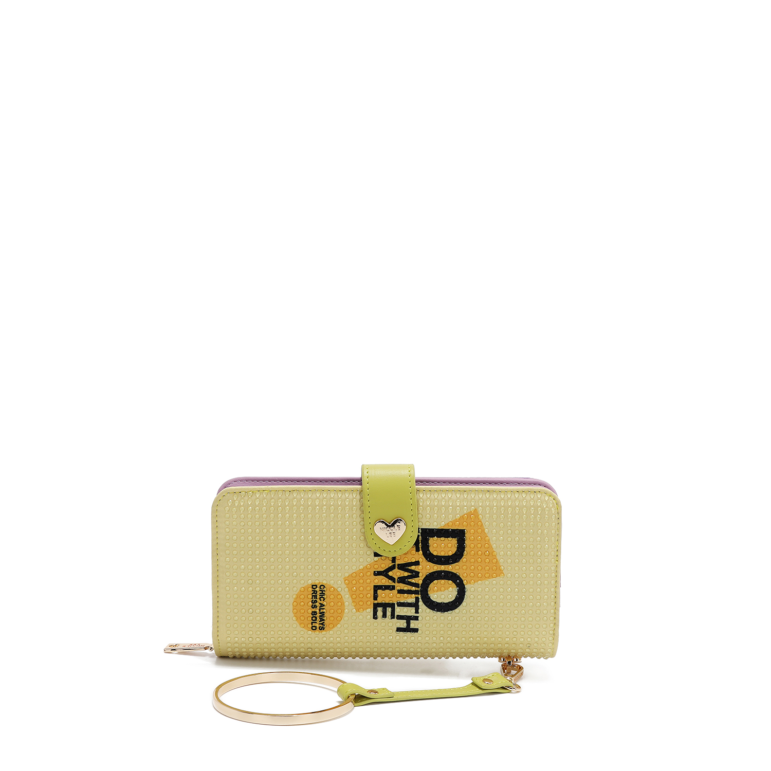 Foto 3 pulgar | Cartera Con Correa Nicole Lee Estampado Nail Polish