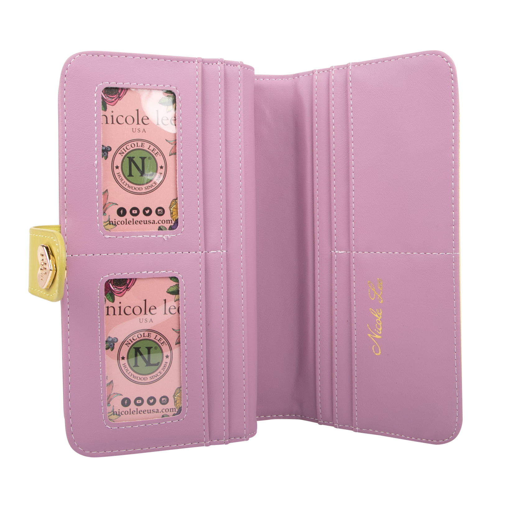 Foto 7 pulgar | Cartera Con Correa Nicole Lee Estampado Nail Polish