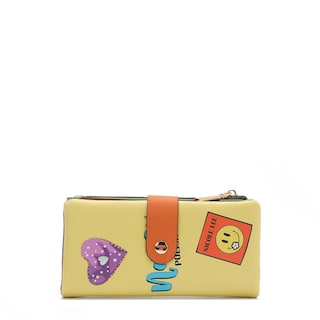 Foto 2 | Cartera C/ Tarjetero Flexible Nicole Lee Print Violet