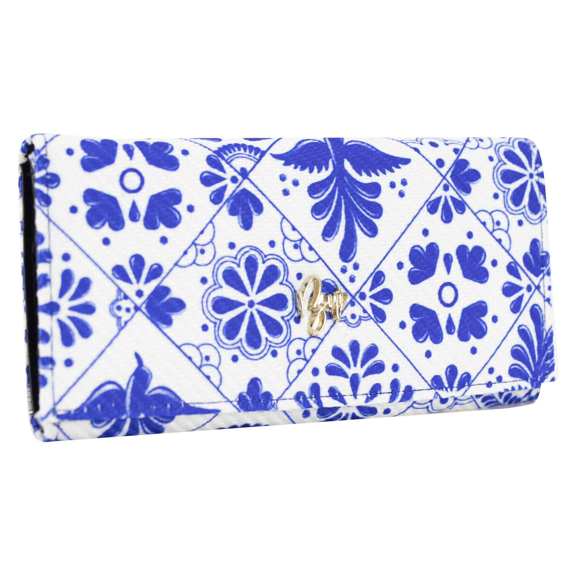 Foto 3 pulgar | Cartera Para Dama Azul Rey Yute Talavera Textil Est.2 Nueva Imagen