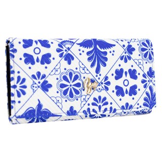 Foto 2 | Cartera Para Dama Azul Rey Yute Talavera Textil Est.2 Nueva Imagen