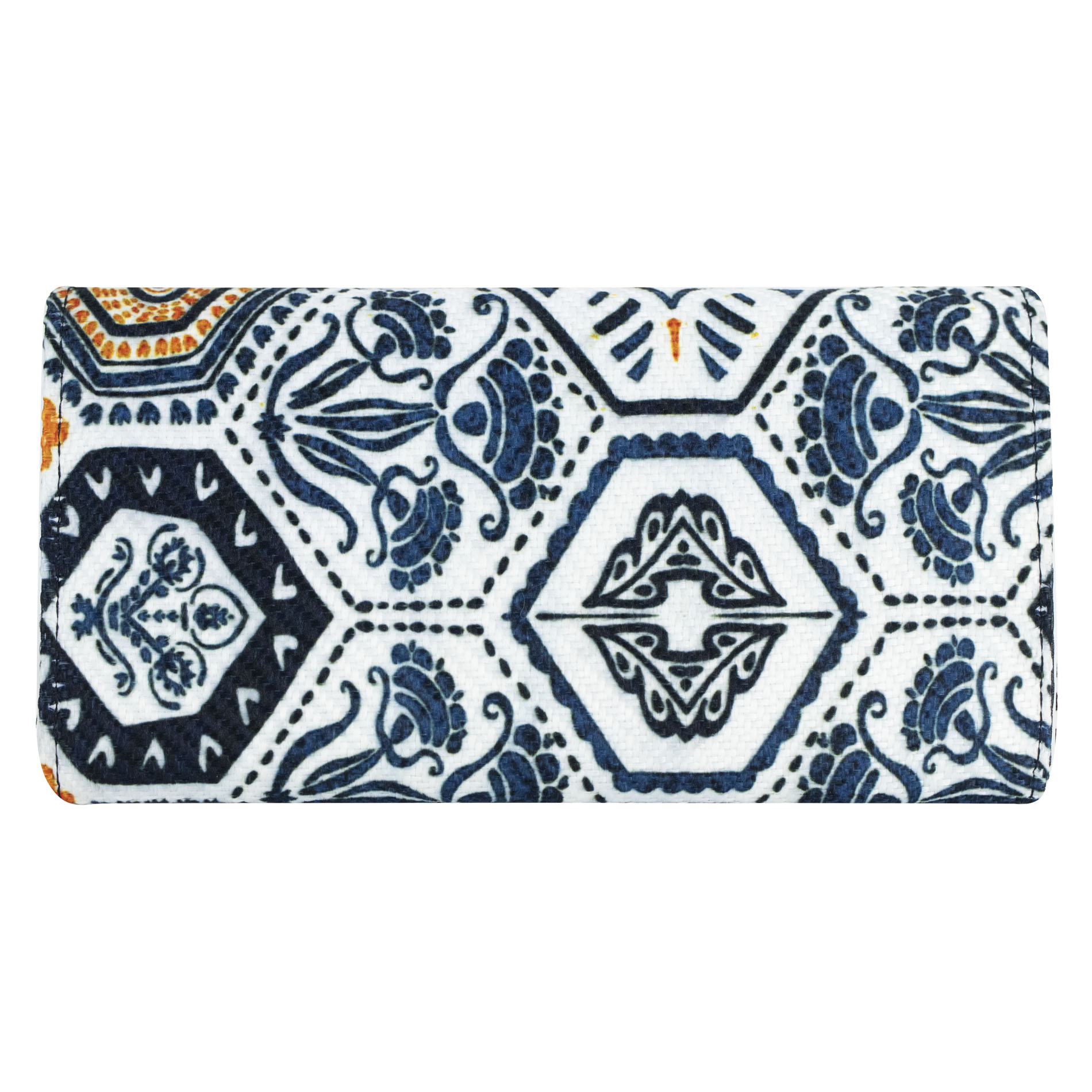 Foto 4 pulgar | Cartera Para Dama Naranja Yute Poligono Textil/sintetico Est.2 Nueva Imagen