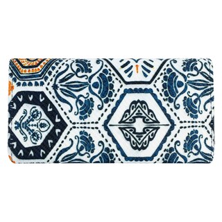 Foto 3 | Cartera Para Dama Naranja Yute Poligono Textil/sintetico Est.2 Nueva Imagen