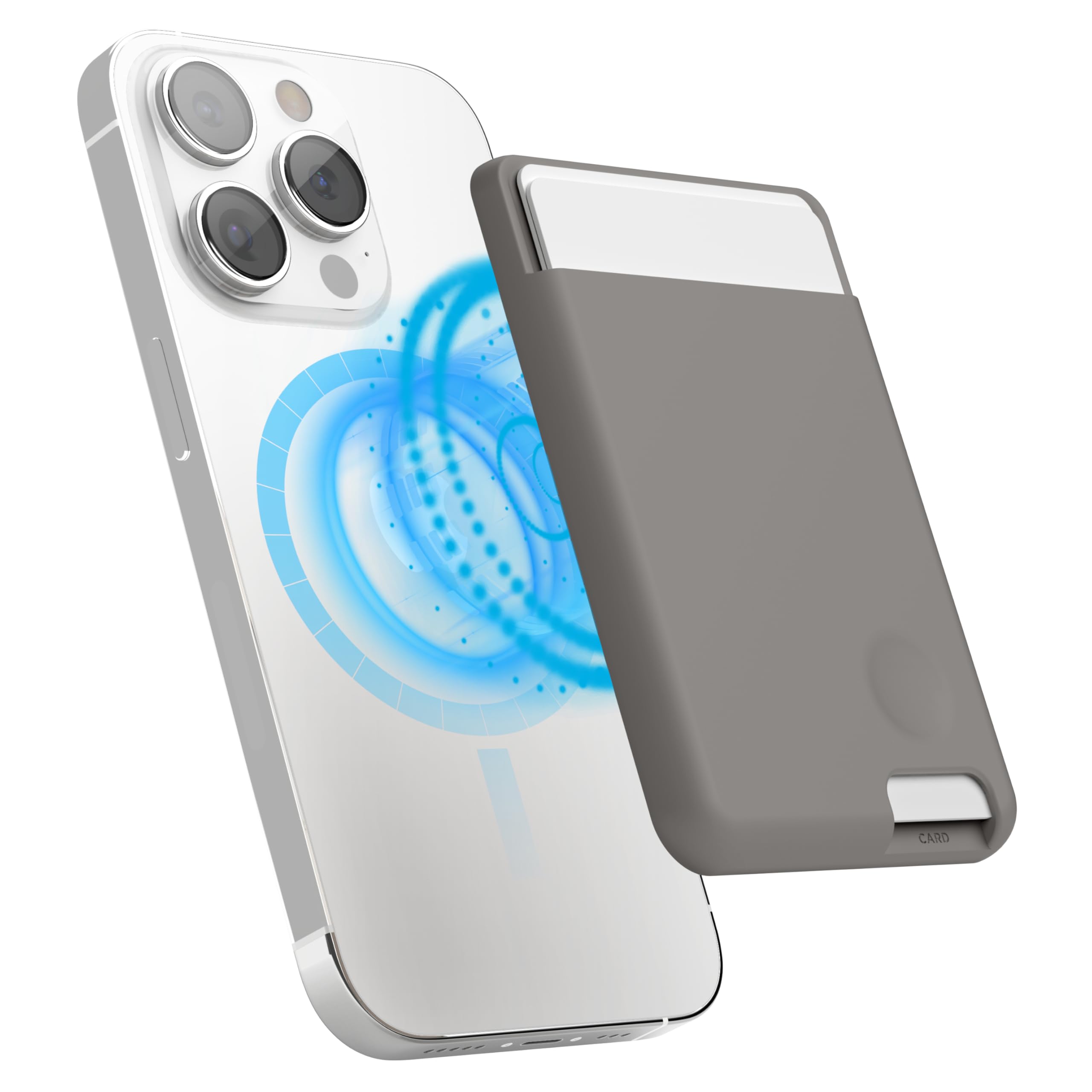 Tarjetero Magnético Tipo Billetera Compatible Con Magsafe Iphone - Venta Internacional.