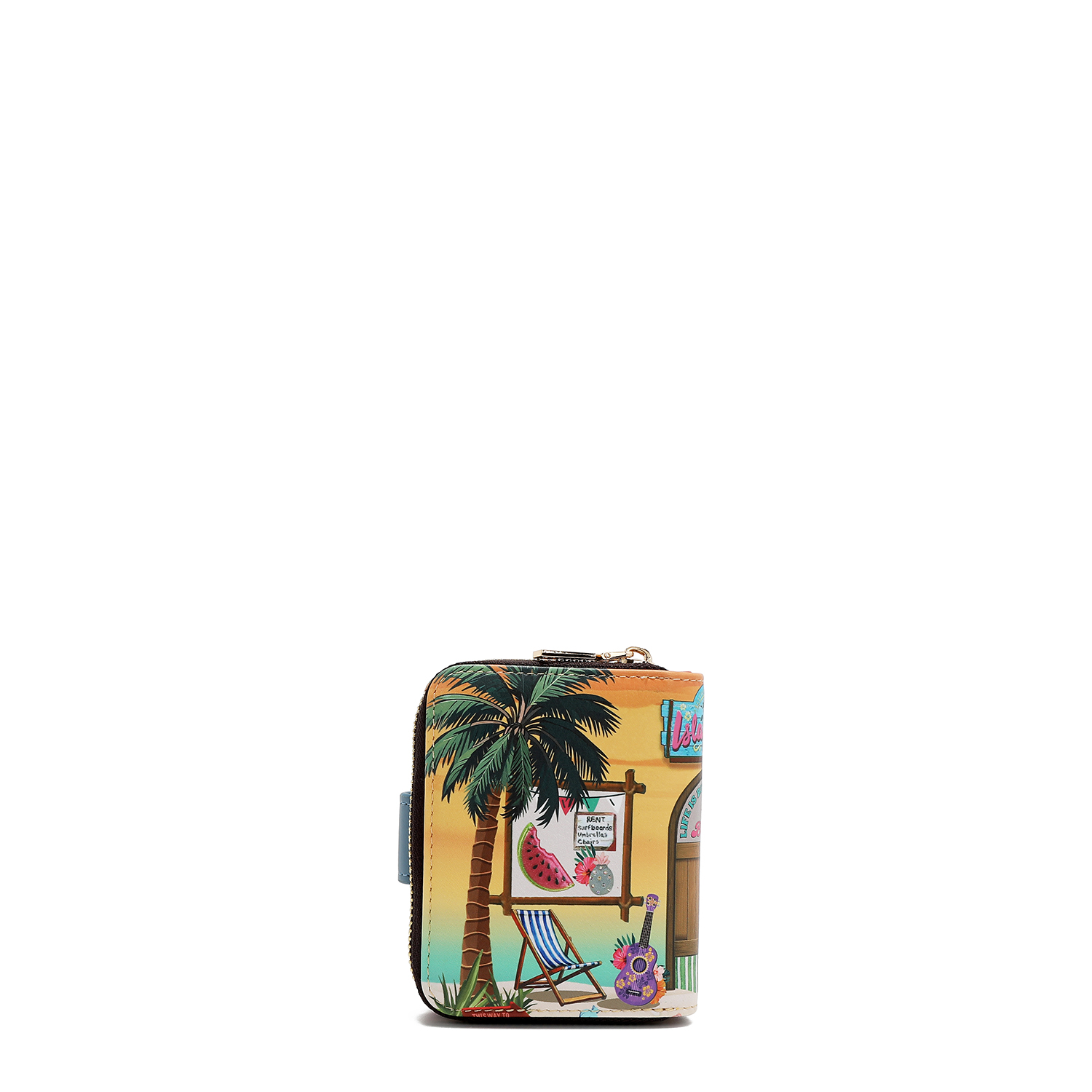Foto 6 | Cartera/tarjetero Nicole Lee Broche D/corazon Estampado