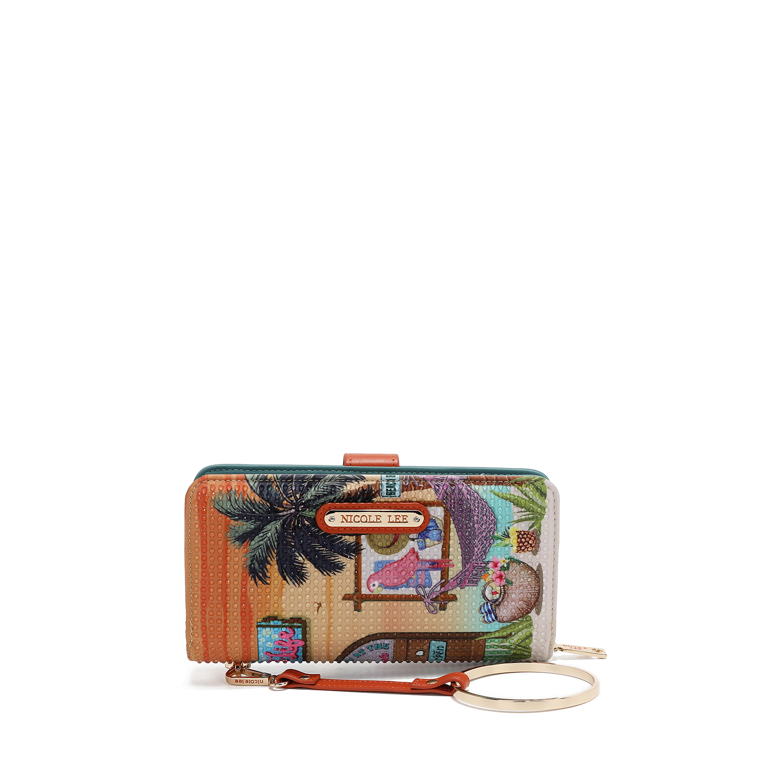 Cartera Con Correa Nicole Lee Estampado Sun & Sand