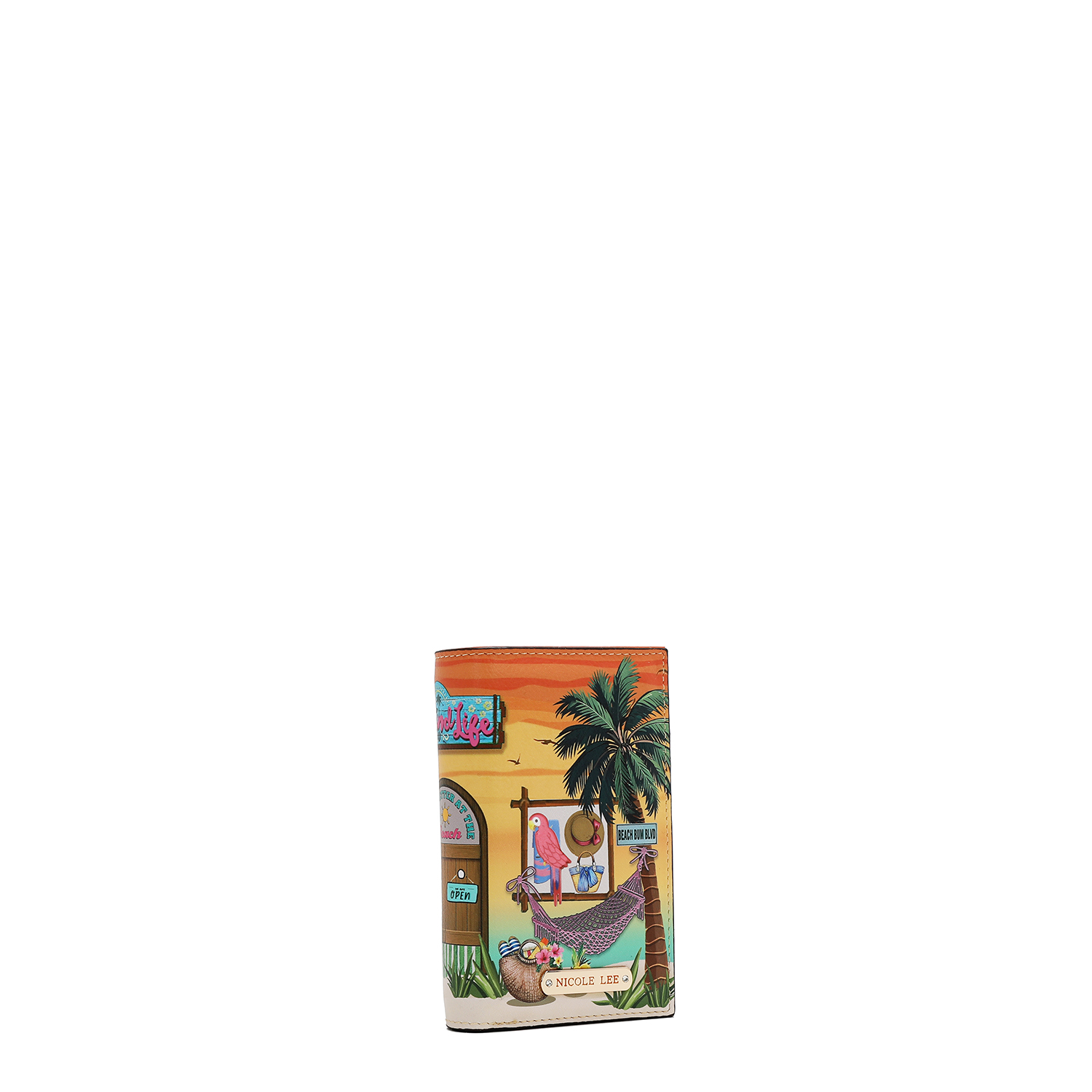 Cartera Nicole Lee De Mujer Compacta Print Sun & Sand