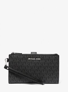 Foto 1 | Cartera Para Smartphone Con El Logotipo De Michael Kors Adele, De Lona Y Piel - Venta Internacional.