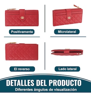 Foto 5 | Cartera Roja para Mujer