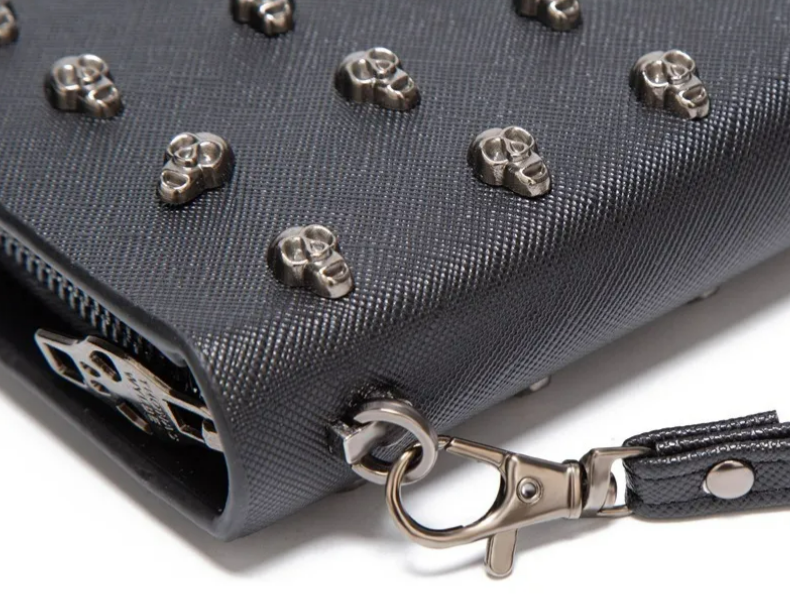 Foto 3 pulgar | Cartera de Calavera Xtellar Negra